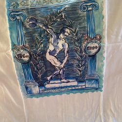 Vintage Unisex Greek Olympic Games Disc Thrower T-Shirt $15 each or 2 for $20 (Mix & Match) (8 available)