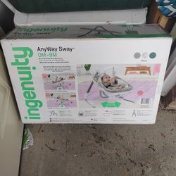 Brand New Never Out Of The Box Baby Swing