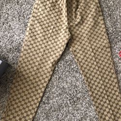 Gucci Monogram Pants Size 44