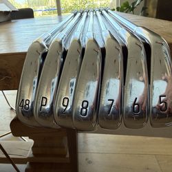 Titleist T200 Irons 5–GW | Modus 120 Regular | Midsize CPX Grips | Excellent Condition