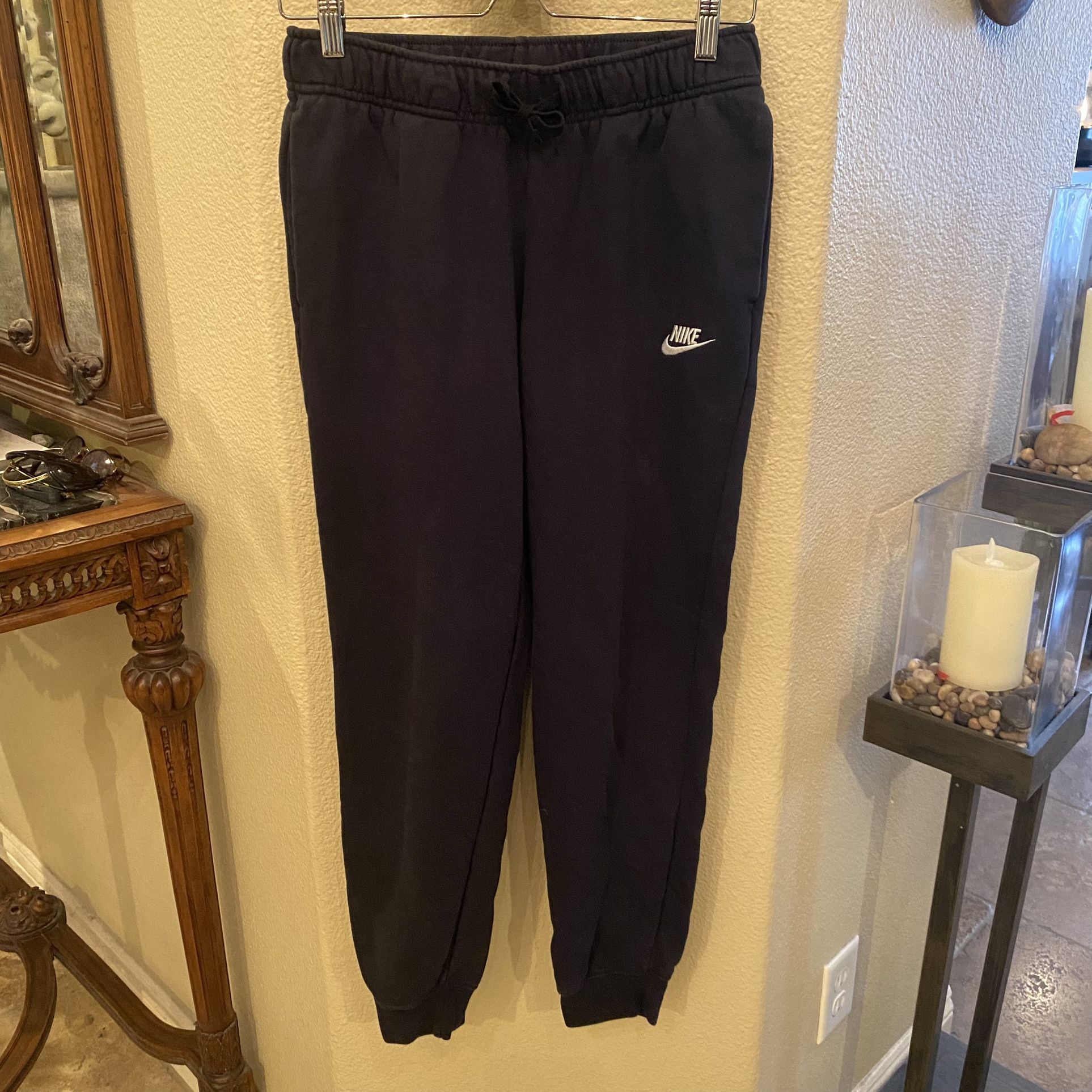 NIKE Black Jogger Sweatpants Athletic Pants Size Small-Unisex