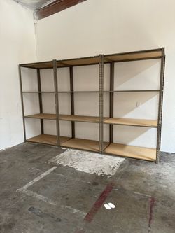 Industrial Shelving 48 in W x 30 in D Boltless Racks Similar To Uline And Grainger Warehouse Shelves Delivery Available