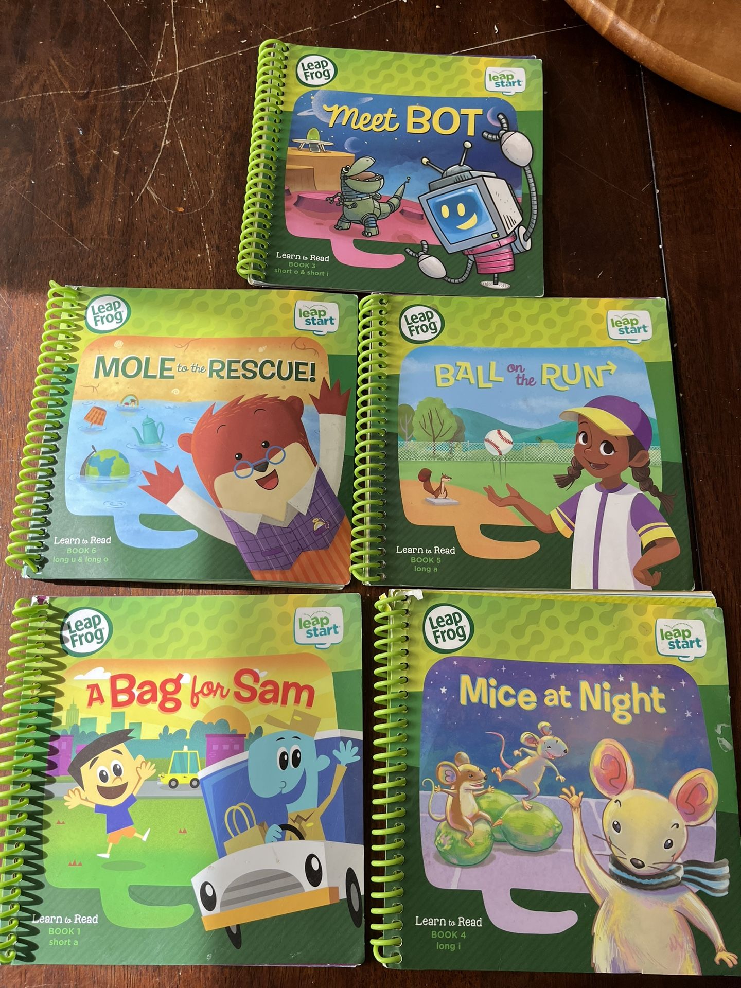 Leap Start Learn To Read Books