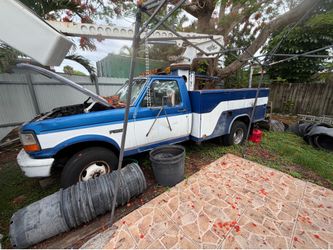 Ford super duty tree trimming