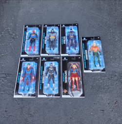 DC McFarlane Toys 7" figures, NEW!