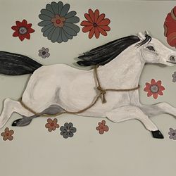 "Run Away" horse art