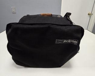 Vintage Eclipse soft motorcycle saddle bags