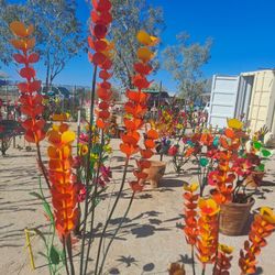 Metal Yard Art, BIRDBATHS & POTTERY 🌵 🌺 