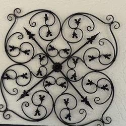 Wall Art  Decor Metal 40 By 40 inches