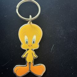 1990 Tweety bird Keychain