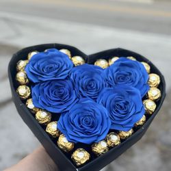 Eternal Rose Heart Box