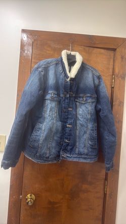 Men’s Lined Jean Jacket XL