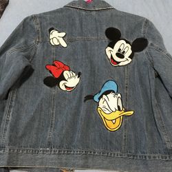 Women’s Disney Mickey & Friends Jean Jacket