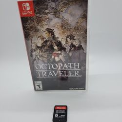 Octopath Traveler Square Enix Unreal Engine Nintendo Switch CIB Complete