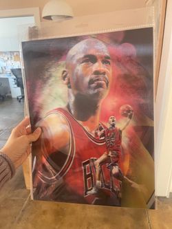 Lenticular Poster of Jordan, Kobe, Lebron