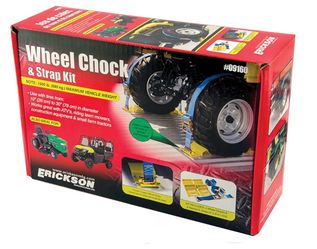 Erickson Wheel Chock Tie-Down Kit-Open Box