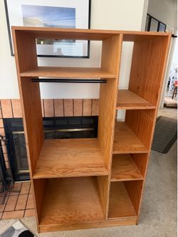 Solid Wood Shelving Unit