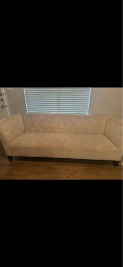 White couch