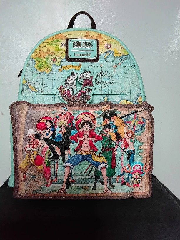 Loungefly One Piece 25th Anniversary Straw Hat Pirates Mini Backpack