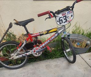 Old school bmx race bike