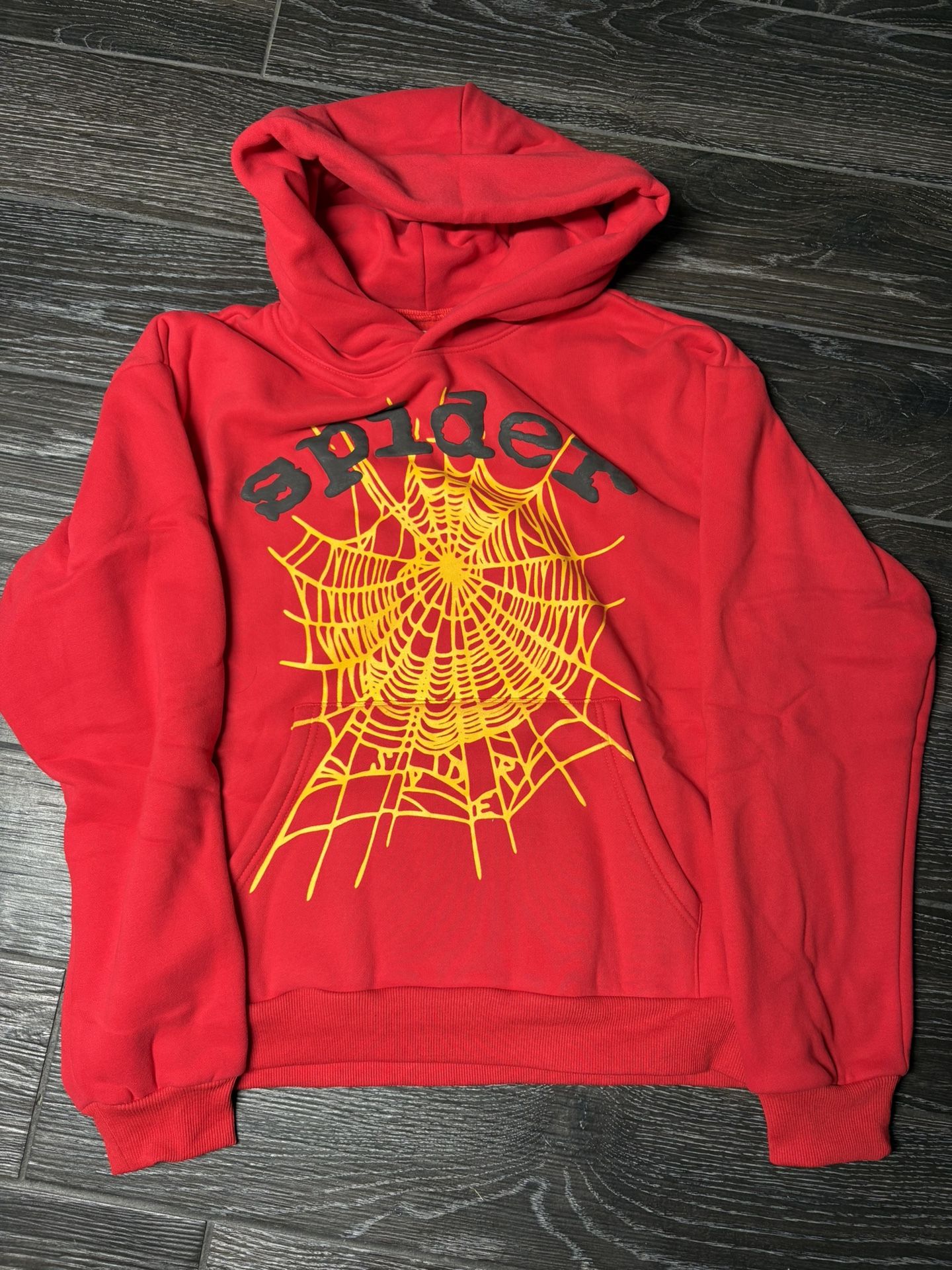 Medium “Red & yellow” Og web hoodie