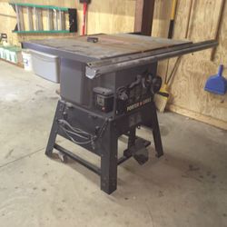 Large shop table saw / porter cable