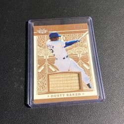2025 Lumber Dusty Baker (Game Used)
