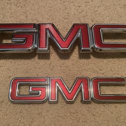 2 GMC Emblems From a 2018 GMC Terrain