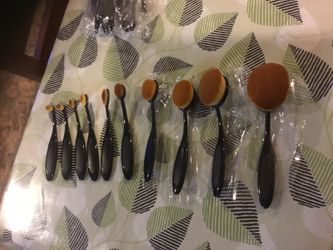 10 BROCHAS PARA MAQUILLAGE nuevaa