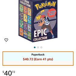 Brand New Pokemon Epic Collection - 12 Books 