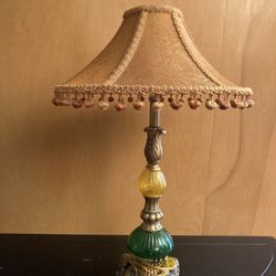 Rare vintage style pompom lamp