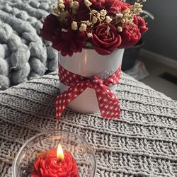 Candle Flower Bouquet