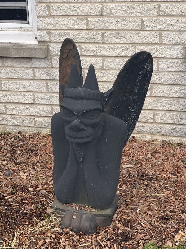 Wrought iron gargoyle for sale for Sale in Morton Grove, IL OfferUp