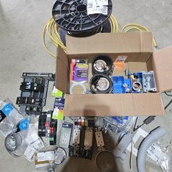 Moving Must Sell.. Lot Of Electrical Supplies