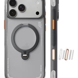 TORRAS Ostand Q3 Air for iPhone 17 Pro Max Case with 360 Magnetic Stand, Fit for MagSafe, Mil-Grade Drop Tested, Camera Control Button, Shockproof Pho