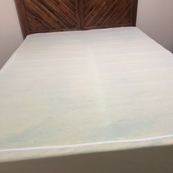 Queen Size - Mattress, Headboard and Frame