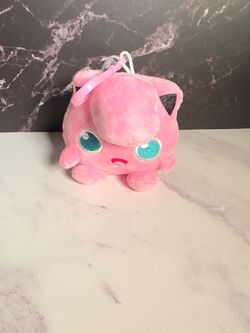 Jigglypuff Pokémon Plush Keychain