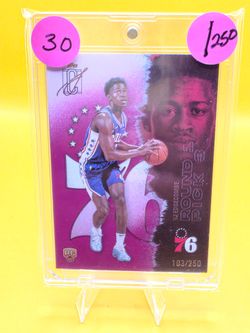 2025-26 Topps Signature Class VJ Edgecombe #147 Magenta /250 (RC) 76ers