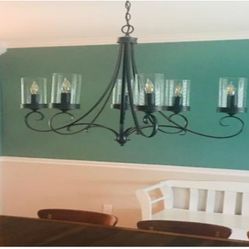 Kichler Diana 6 -Light Antique Bronze French country/cottage Chandelier 