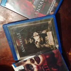 Anabelle Trilogy Blu-ray Movie Collection 