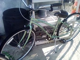 Green Cruiser Bicycle