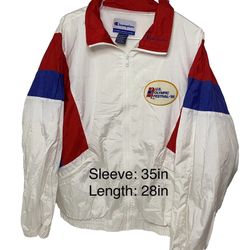 VTG Champion Olympic Festival Windbreaker Large U.S Colorado Embroidered 90s 