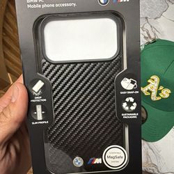 BMW M Carbon Fiber MagSafe Case for iPhone 17 Pro Max