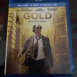 Gold blu ray new no digital code