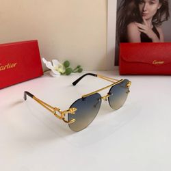Cartier Sunglasses – Gold Frame