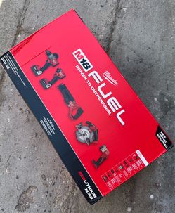 Milwaukee M18 FUEL 18V Lithium-Ion Brushless Cordless Combo Kit (5-Tool) w/ 2x 5.0 Ah Batteries 1 Charger 1 Tool Bag  $649 New