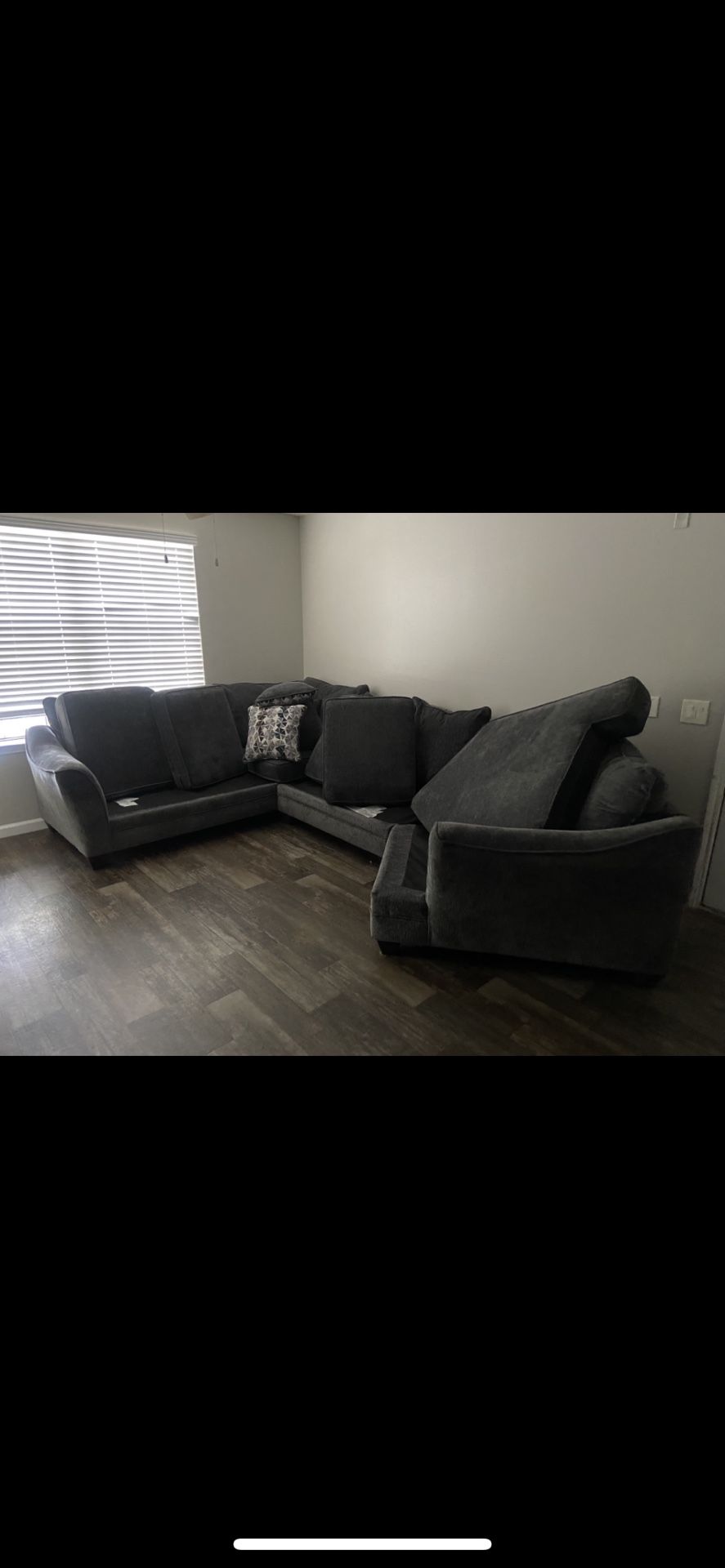 💥 3-Piece Gray Sectional Sofa Set – Modern, Spacious & Comfortable! 💥
