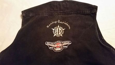 Harley 100 year anniversary vest