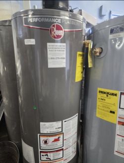 Rheem Water Heater Boiler De Agua Calentadores De 40 Gallon 