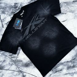 HELLSTAR BLACK SHIRT (M,XL)